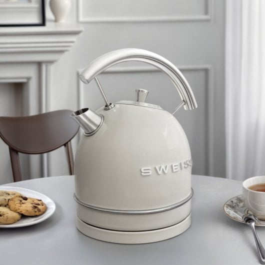 Hervidor Eléctrico Ktl8 Sweiss, Beige