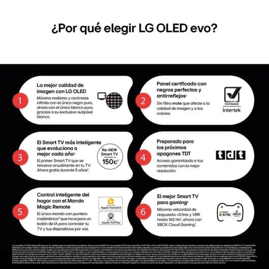 LG OLED evo OLED55C54LA 55" 4K Dolby Vision Dolby Atmos Smart TV + LG SQM1 Barra de Sonido