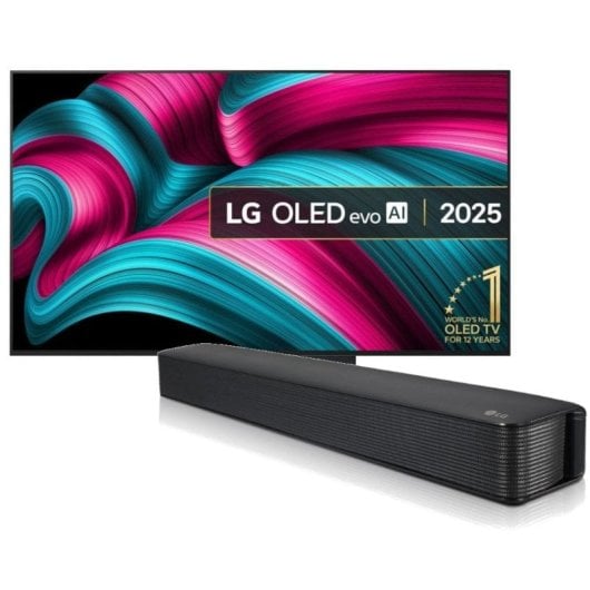 LG OLED evo OLED65C54LA Smart TV 4K Dolby Vision Dolby Atmos da 65" + soundbar LG SQM1