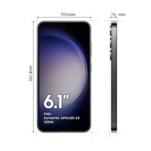 Replay Samsung Galaxy S23 128 GB Schwarz Kostenlos Generalüberholt