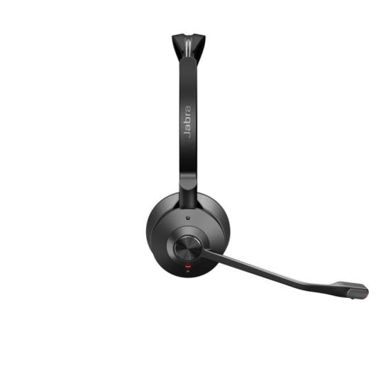 Casque Jabra sans fil DECT avec microphone antibruit, confort longue durée, noir titane