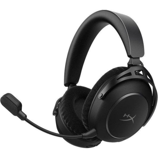 Auriculaires HyperX Cloud Alpha 2 Sans fil Bluetooth/2,4 GHz Gaming, Annulation de Bruit, Base RGB, Noir