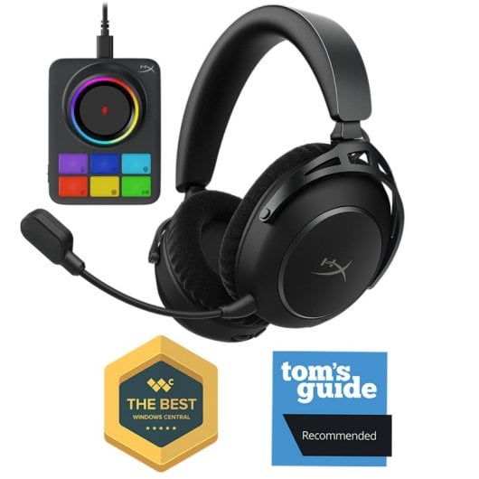 Kopfhörer HyperX Cloud Alpha 2 Wireless 2,4 GHz Bluetooth Gaming RGB-Base Schwarz