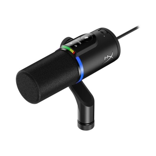 Microfono HyperX FlipCast USB XLR dinamico con montura antivibrazioni nero