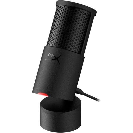 Micrófono HyperX Solocast 2 USB cardioide negro con cable de 2 m