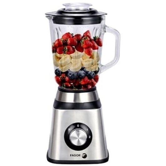 Batidora de vaso Fagor Coolmix One FGE04006 450W cristal 1.5L acero inoxidable