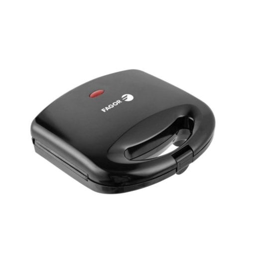Sanduicheira Fagor FastCrisp FGE08010 750W Placa Antiadherente Compacta Preta