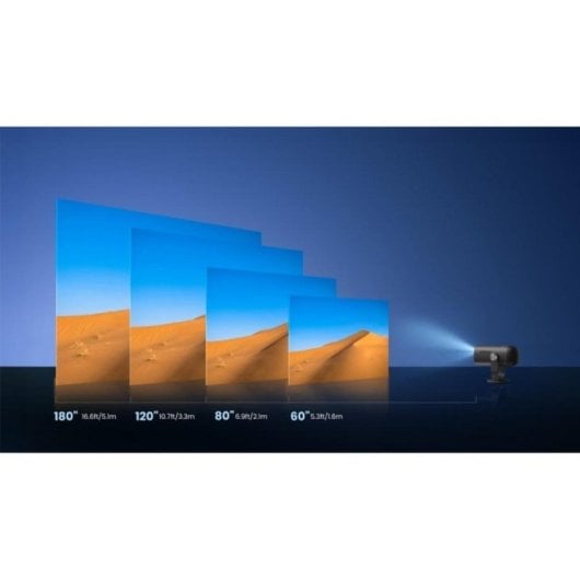 Proyector Dangbei Freedo FullHD 450 Lúmenes 180" LED DLP Smart TV Google Portátil + PowerBank