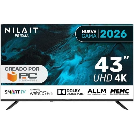 Nilait Prisma 43UD7004SWOS 43" LED UHD 4K Smart TV WebOS
