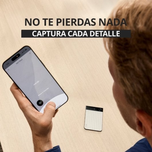 Grabadora IA Plaud Note Pro 64GB 4 Micrófonos AMOLED Dual Wi-Fi Bluetooth Aluminio Negro