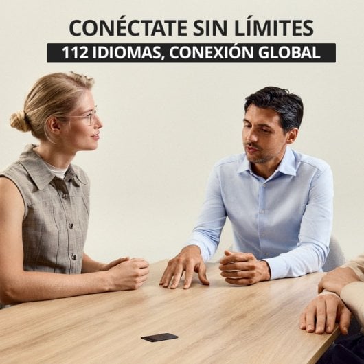 Grabadora IA Plaud Note Pro 64GB 4 Micrófonos AMOLED Dual Wi-Fi Bluetooth Aluminio Negro