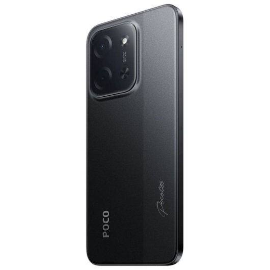 POCO C85 6GB 128GB 6.9" 120Hz Dual SIM 4G 6000mAh 33W 50MP IP64 Android 15 Negro