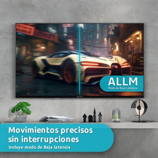 Nilait Prisma 43UD7004S 43" LED UHD 4K Smart TV VIDAA + Nilait Harmony Sound Bar Barra de Som 2.1