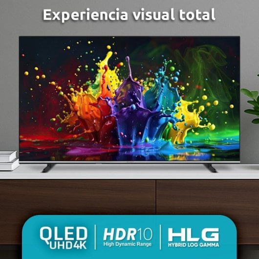 Nilait Luxe NI-55UD8004SE 55" QLED UltraHD 4K Smart TV VIDAA + Harmony Sound Bar Barra de Sonido 2.1