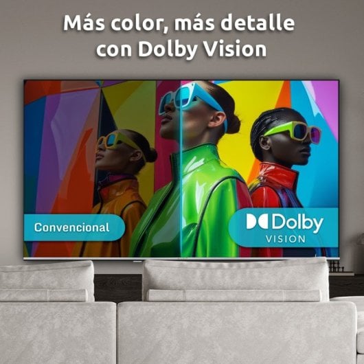 Nilait Luxe NI-65UD8004SE 65" QLED UltraHD 4K Smart TV VIDAA + Harmony Sound Bar Barra de Sonido 2.1
