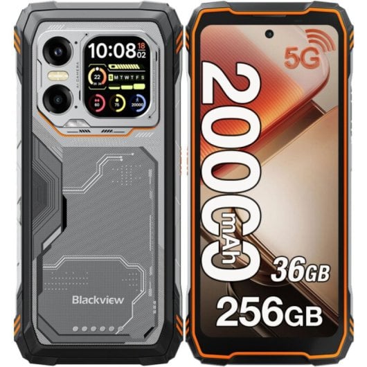 Móvil Blackview Xplore 1- 5g - 6.78" - 12+24/256gb - Naranja Libre