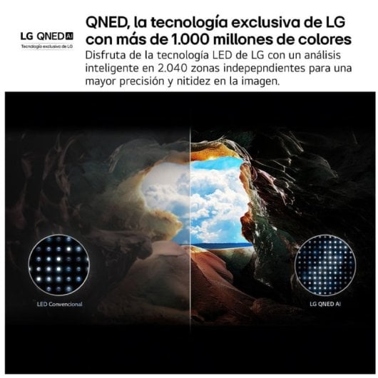 TV LG QNED 43QNED81A6A 43" 4K AI Smart TV HDR10 Dolby Digital Plus Local Dimming