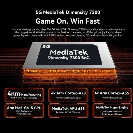 Tablet Blackview Active 12 Pro 5G 11" 12GB 256GB Laranja