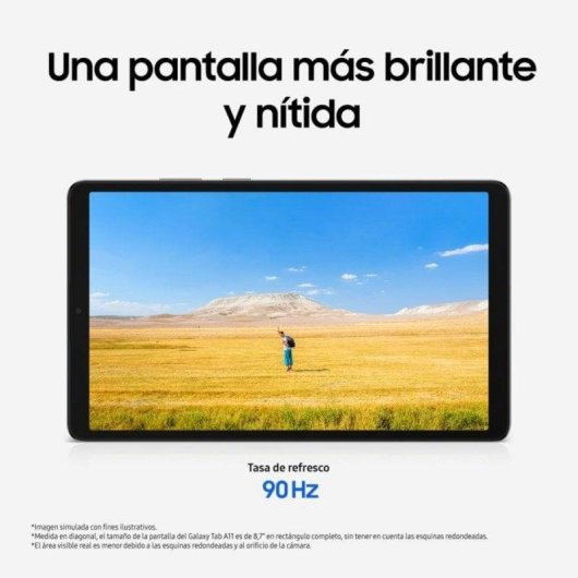 Tablet Samsung Galaxy Tab A11 WiFi 8,7" 4GB 64GB Gris