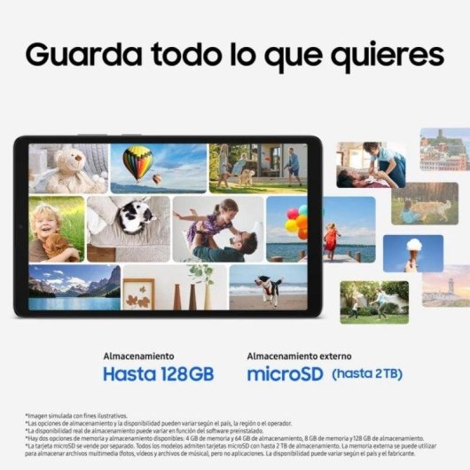 Tablet Samsung Galaxy Tab A11 WiFi 8,7" 4GB 64GB Gris