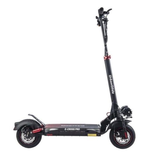 Patinete eléctrico URBANGLIDE 25 km/h 50 km de autonomía 800W suspensión LED plegable