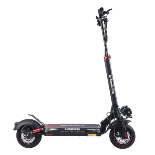 Patinete eléctrico URBANGLIDE 25 km/h 50 km de autonomía 800W suspensión LED plegable