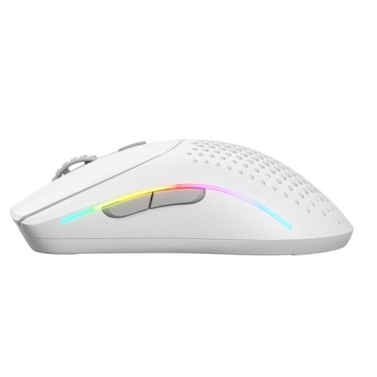 Souris Glorious sans fil 26000 DPI USB-C Blanc macros programmables