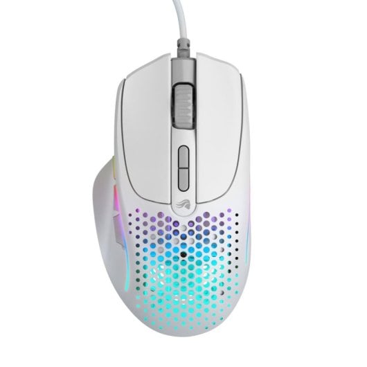 Glorious Model IV2 Wired Rato USB 26000 DPI com RGB e 9 Botões Programáveis Branco