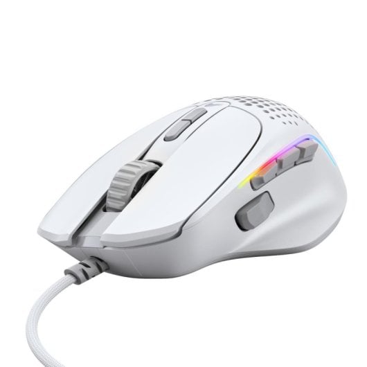 Glorious Model IV2 Wired Rato USB 26000 DPI com RGB e 9 Botões Programáveis Branco