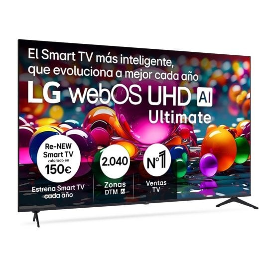 LG LED 75UA7LB.AEU 75" 4K Ultra HD Smart TV WebOS AirPlay2 HDR HDMI 2.1 Sin Marco