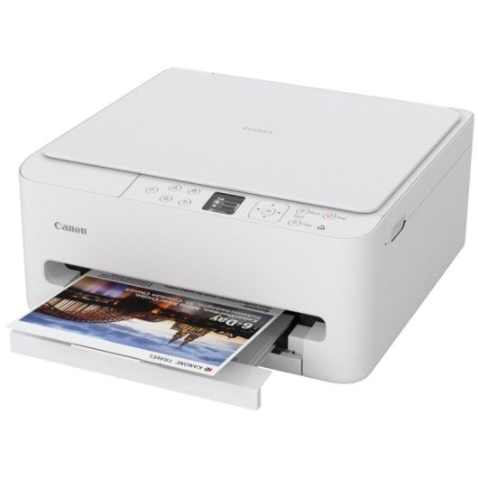 Multifonction Canon Inkjet Couleur PIXMA TS6550i WiFi ADF Recto Verso Blanc