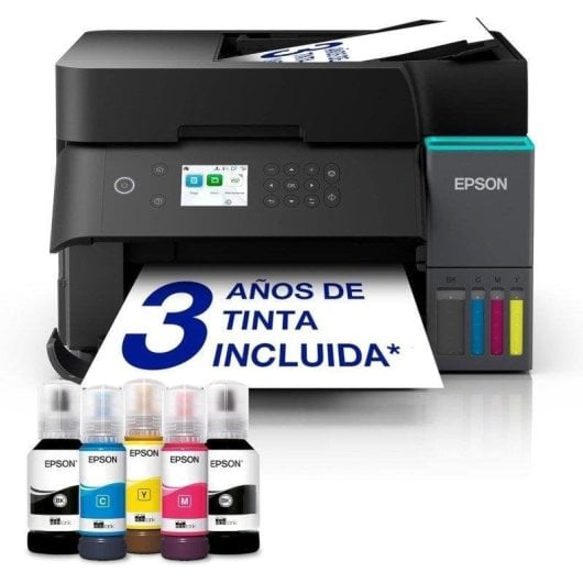 Drucker Tintenstrahl Wi-Fi Epson EcoTank ET-3950 Multifunktion Duplex