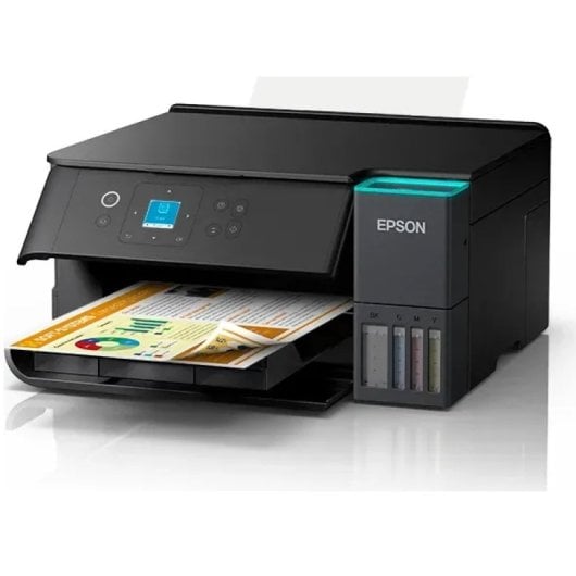 Impressora Jato de Tinta Wi-Fi Epson EcoTank ET-2950 com scanner a cores A4