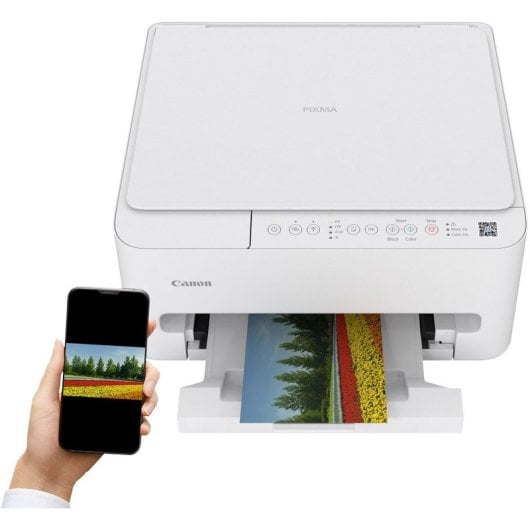 Impresora Inyección de tinta Wi-Fi Canon PIXMA TS4150i Multifunción Blanco