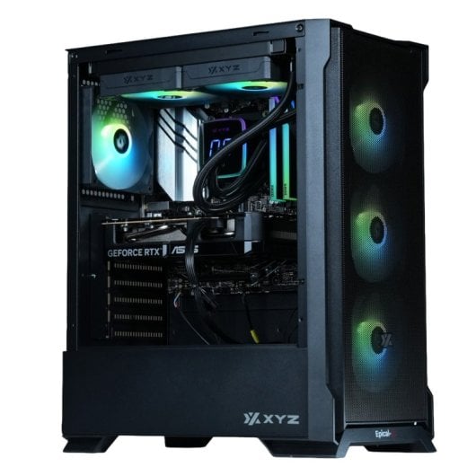 Epical-q Little Korax Amd Ryzen 5 9600x, 32gb, 1tb Ssd Nvme, Rx 9070 + Windows 11 Pro