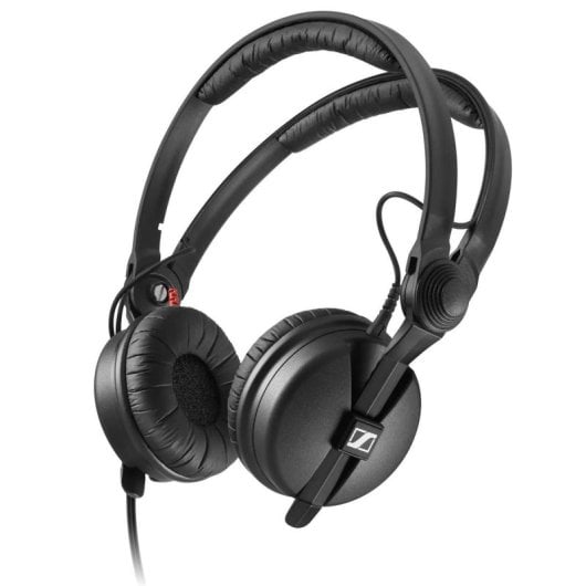 Cuffie Sennheiser HD 25 506909 chiuse professionali, archetto, isolamento supremo, nero