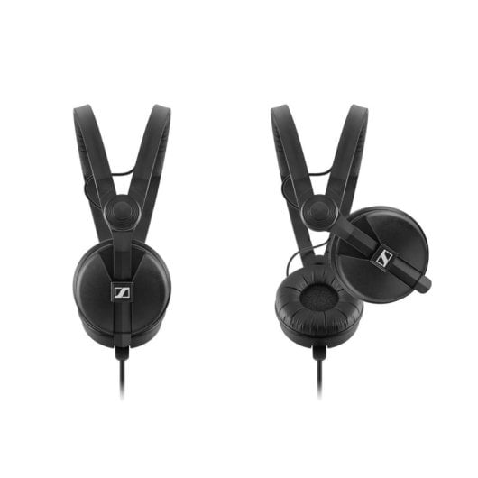 Cuffie Sennheiser HD 25 506909 chiuse professionali, archetto, isolamento supremo, nero