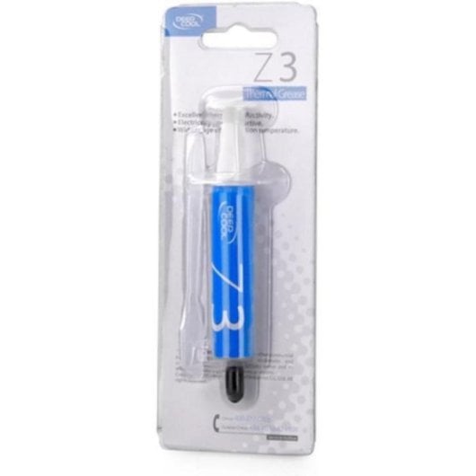 Pasta termica DeepCool Z3 conducibilità 1,134 W/m·K 1,5 g Grigia Argento Blister