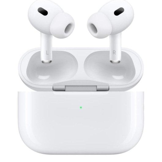 Apple AirPods Pro 2nd Gen Auriculares Sem Fios Bluetooth com Cancelamento Ativo de Ruído Brancos
