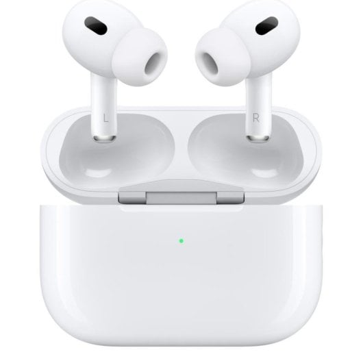 Auricolari Apple AirPods Pro 2 Inaltrici Bluetooth con Cancellazione Attiva Rumore, USB-C, Bianco
