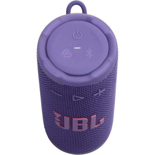 Altavoces JBL Grip Mono Portátil Inalámbrico 16W Bluetooth IP68 Luz LED Morado