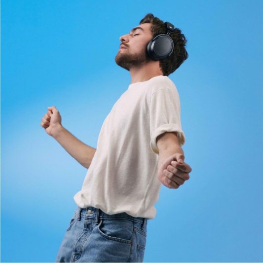 Casque Sennheiser Momentum 4 Wireless Bluetooth 5.2 avec Réduction de Bruit Active, Graphite