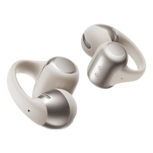 Auriculares Shokz OpenDots One sans fil Bluetooth avec réduction de bruit, micro et IP54 gris