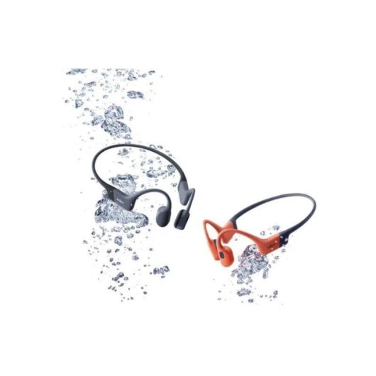 Auriculares Shokz OpenDots One sans fil Bluetooth avec réduction de bruit, micro et IP54 gris