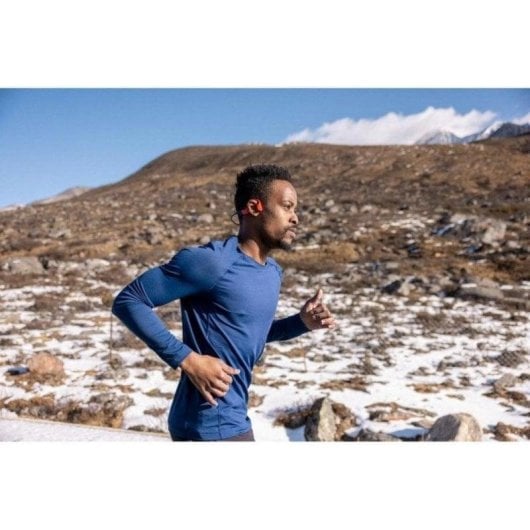 Auriculares Shokz OpenDots One sans fil Bluetooth avec réduction de bruit, micro et IP54 gris