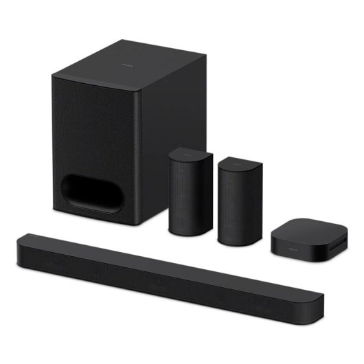 Barre de son Hisense AX5120G Bluetooth et filaire 420 W Dolby Atmos, Subwoofer sans fil
