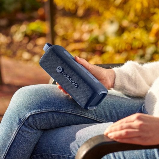 Altavoces Motorola Portátiles Bluetooth 30W Inalámbricos IP67 Broadcast Graves Mejorados