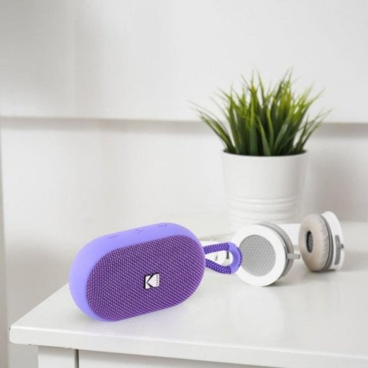 Altavoces Kodak Portátiles Bluetooth 6W resistentes al agua con TWS y manos libres
