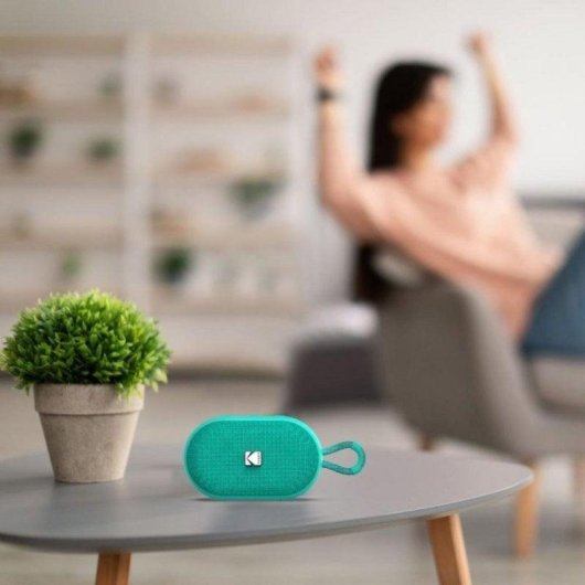 Altavoces Kodak Portáteis Bluetooth 6W com TWS e resistência IPX7