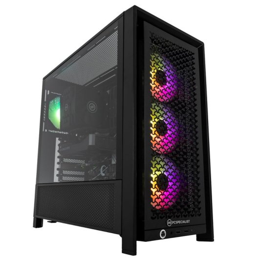 PC Sobremesa PCSpecialist PRO 12700F RTX 5060 Ti 32GB 2TB SSD Wi-Fi 6 Bluetooth